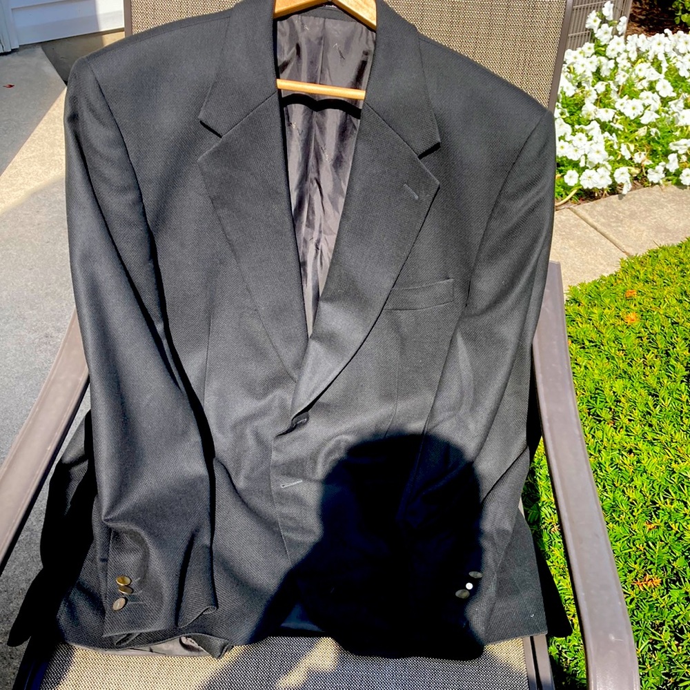 Yves Saint Laurent Green Suit Jacket (44)